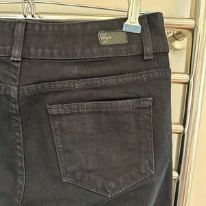 Paige Hidden Hills skinny jeans in black - size 27